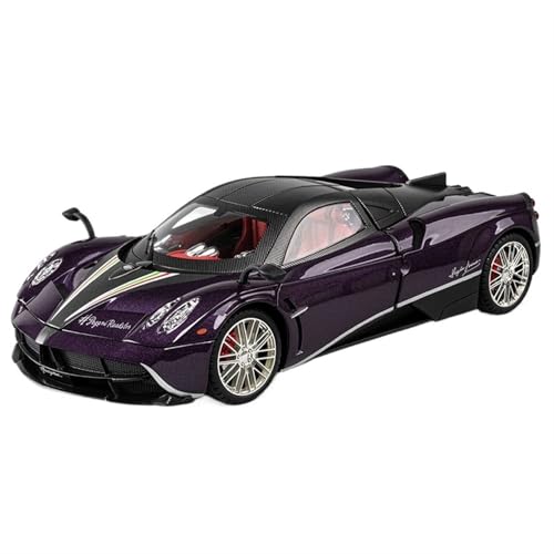 For 1/18 Chinesischer Drache Simulation Legierung Spielzeug Auto Sammlung Modell Auto Ornamente Kaltlicht Zurück ziehen(Purple) von RYUEXING