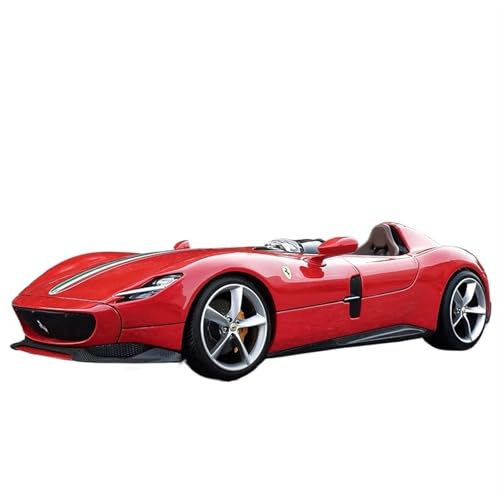 For 1/18 MONZA SP1 Retro Cabriolet Auto Simulation Legierung Lenker Sound Und Licht Tür Öffnung Funktion Spielzeug Auto Modell Kollektion Ornamente von RYUEXING