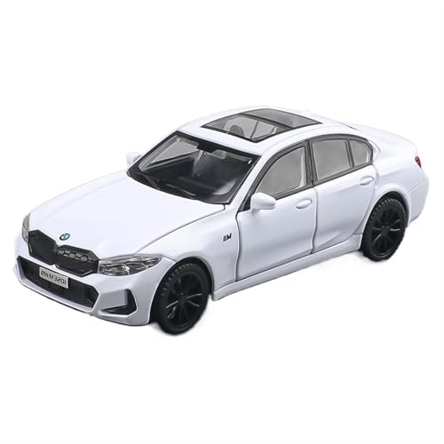 RYUEXING for 1/32 320 Simulation Legierung Spielzeug Sammlung Ornamente Geschenk Auto Modell(White) von RYUEXING