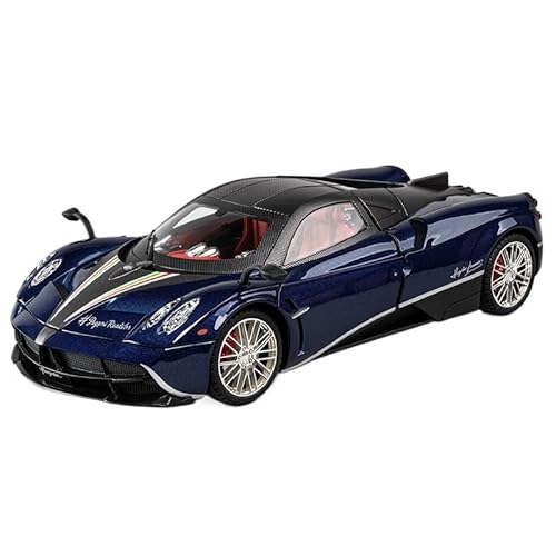 For 1:18 Chinesischen Drachen Legierung Auto Modell Super Sportwagen Auto Modell Ornamente Geschenk Spielzeug(Blue) von RYUEXING