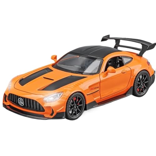 For 1:24 Große GTR Sportwagen Simulation Legierung Spielzeug Auto Modell Ornamente Aktuelle Sammlung(Orange) von RYUEXING