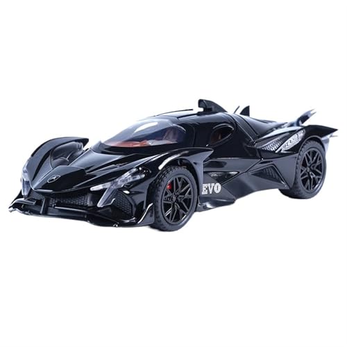 For 1:32 Apollo Super Sports Car Toy Legierung Auto Imitation Echte Auto Modell Ornamente Kollektion(Black) von RYUEXING