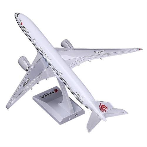 RYUEXING 30CM Mit Rädern Und Lichtern Simulation Flugzeug Modell Air China A350 Passagier Flugzeug Modell Sammlung Ornamente Geschenk von RYUEXING