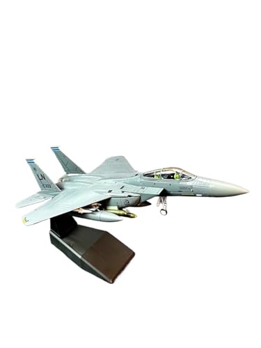 RYUEXING for 1/100 Alloy Aircraft F15E Strike Fighter Bomber Mit Waffe Metall-Finish Sammlerornament von RYUEXING