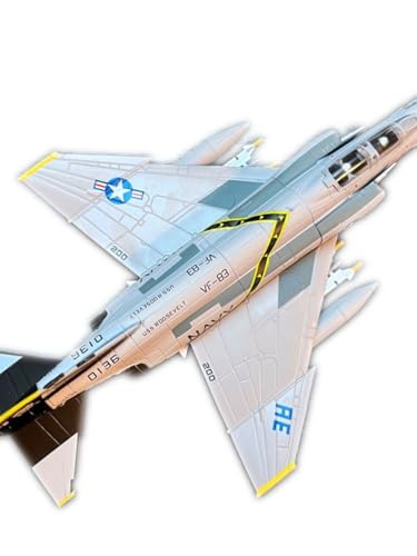 RYUEXING for 1/100 Legierung Flugzeug F4C Ghost Fighter Fertig Metall Modell Fertig Sammlung Ornament von RYUEXING