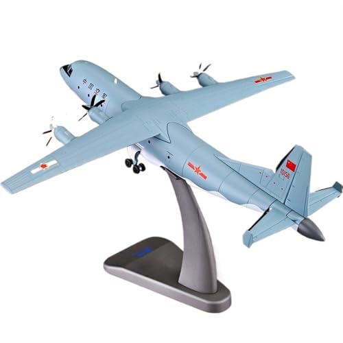 RYUEXING for 1/100 Y9 Flugzeugmodell Simulation Legierung Fertigprodukt Y9 Transportflugzeug Modell Flugzeug Büro Ornamente Militärische Sammlung von RYUEXING