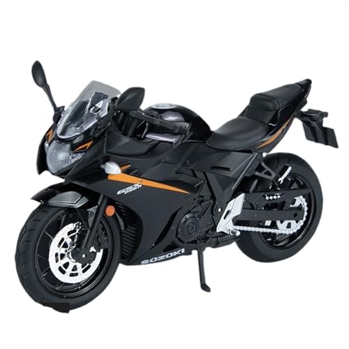 RYUEXING for 1/12 Gsx250r Modell Motorrad Simulation Legierung Motorrad Kleine R Figur Sammlung Ornamente(Black) von RYUEXING