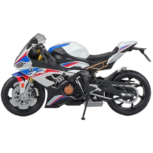 RYUEXING for 1/12 S1000RR Legierung Motorrad Modell Lenkung Multi-Funktion Kinder Metall Spielzeug Sammlung Ornamente von RYUEXING