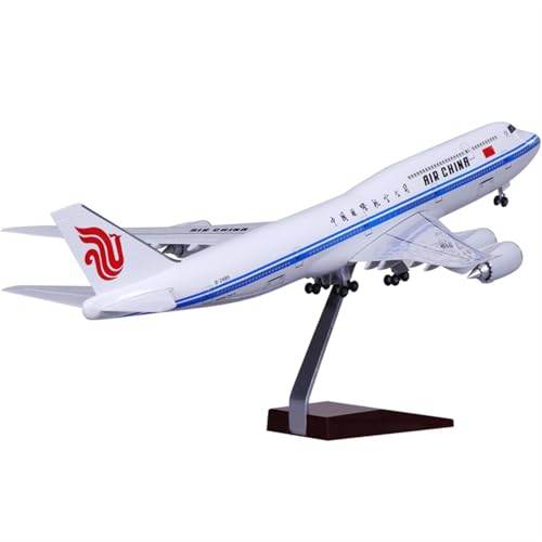 RYUEXING for 1/150 Flugzeugmodell Mit Rädern Simulation China International Airlines B747-8 Air China Montierte Zivilflugzeugornamente von RYUEXING