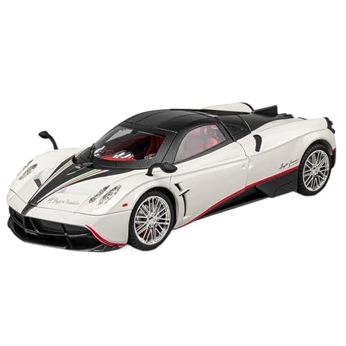 RYUEXING for 1/18 Chinesischen Drachen Sport Auto Simulation Legierung Druckguss Handwerk Auto Modell Kinder Spielzeug Sammlung Ornamente(White) von RYUEXING