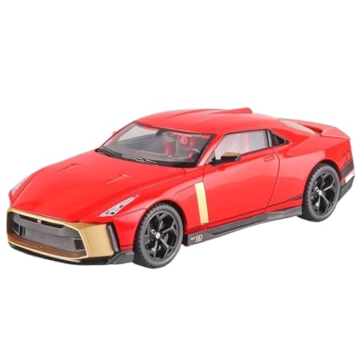 RYUEXING for 1/18 Gtr50 Simulation Legierung Auto Modell Mit Sound Und Licht Multi-Funktion Interaktive Kinder Spielzeug Sammlung Ornamente(Red) von RYUEXING