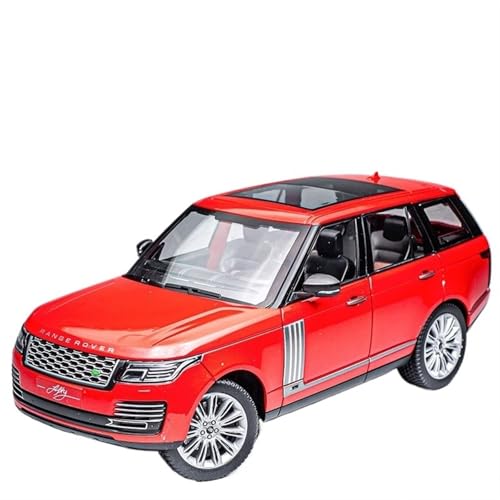 RYUEXING for 1/18 Range SUV Simulation Legierung Lenkung Sound Und Licht Türöffnungsfunktion Spielzeug Auto Modell Ornamente Sammlung(Red) von RYUEXING