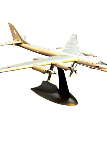 RYUEXING for 1/200 Legierung Russische Sowjet TU95 Bomber Flugzeug Metall Modell Fertige Sammlerstück Ornament von RYUEXING