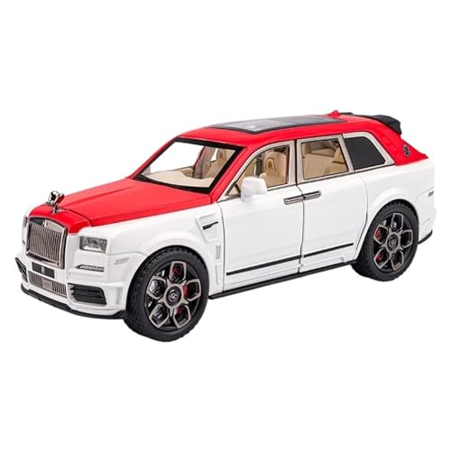 RYUEXING for 1/22 Gold Cullinan Geländewagen Simulation Legierung Druckguss Auto Modell Kinder Spielzeug Sammlung Ornamente(Red) von RYUEXING