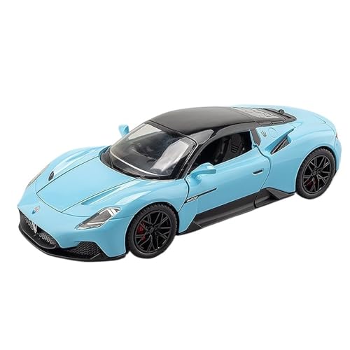 RYUEXING for 1/22 MC20 Sportwagen Simulation Legierung Auto Modell Mit Sound Und Licht Multi-Funktion Interaktive Kinder Spielzeug Sammlung Ornamente(Blue) von RYUEXING