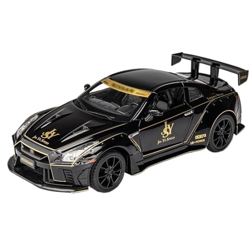 RYUEXING for 1/22 Sport Auto Simulation Legierung Auto Modell Spielzeug Sammlung Ornamente(Black) von RYUEXING