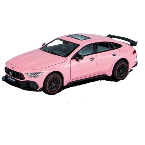 RYUEXING for 1/24 900 GT63 Simulation Legierung Auto Modell Mit Sound Und Licht Multi-Funktion Interaktive Kinder Spielzeug Sammlung Ornamente(Pink) von RYUEXING