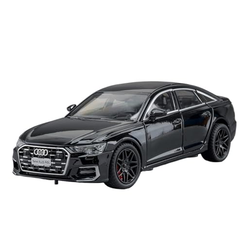 RYUEXING for 1/24 A6 Simulierte Legierung Auto Modell Spielzeug Sammlung Ornamente(Black) von RYUEXING