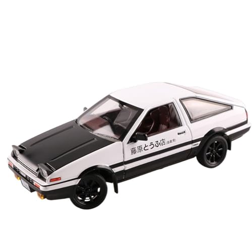 RYUEXING for 1/24 AE86 Simulation Legierung Druckguss Auto Modell Kinder Spielzeug Sammlung Ornamente(Black) von RYUEXING