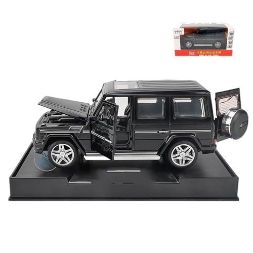 RYUEXING for 1/24 AMG G65 Simulation Legierung Lenkung Sound Und Licht Tür Öffnung Funktion Spielzeug Auto Modell Ornamente Sammlung(Black) von RYUEXING