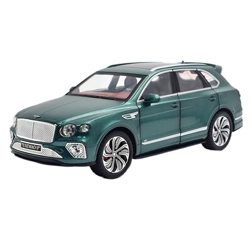 RYUEXING for 1/24 Bentayga Simulation Legierung Auto Modell Spielzeug Sammlung Ornamente(Green) von RYUEXING