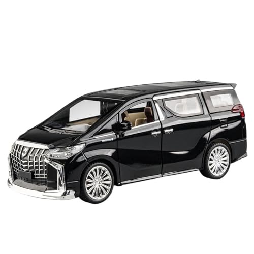 RYUEXING for 1/24 Business Auto Simulation Legierung Auto Modell Spielzeug Sammlung Ornamente(Black) von RYUEXING