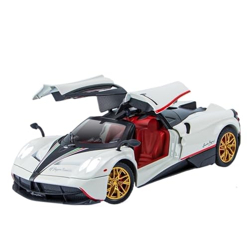 RYUEXING for 1/24 Chinesischen Drachen Simulation Legierung Auto Modell Mit Sound Und Licht Multi-Funktion Interaktive Kinder Spielzeug Sammlung Ornamente(White) von RYUEXING