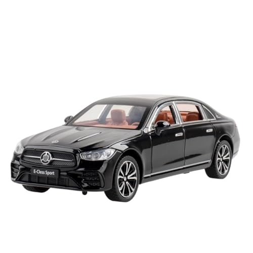 RYUEXING for 1/24 E300L Simulierte Legierung Auto Modell Spielzeug Sammlung Ornamente(Black) von RYUEXING