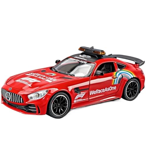 RYUEXING for 1/24 F1 Event Safety Car AMG GT Simulation Legierung Auto Modell Sammlung Ornamente(Red) von RYUEXING