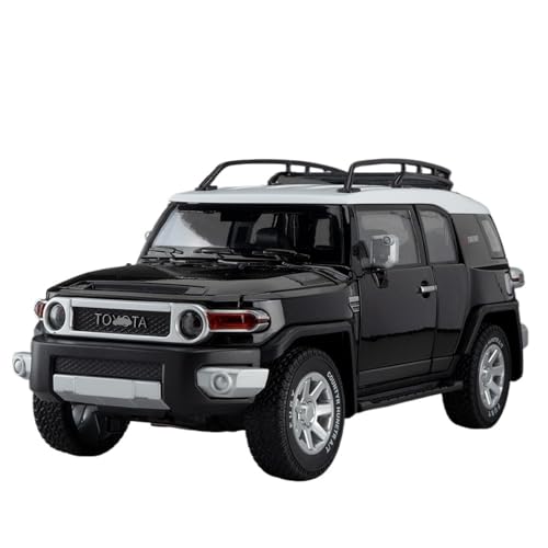 RYUEXING for 1/24 FJ Road Cruiser Simulation Legierung Auto Modell Spielzeug Sammlung Ornamente(Black) von RYUEXING