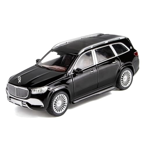 RYUEXING for 1/24 GLS600 Simulierte Legierung Auto Modell Spielzeug Sammlung Ornamente(Black) von RYUEXING