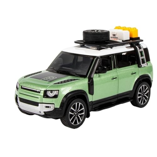 RYUEXING for 1/24 Geländewagen Simulation Legierung Auto Modell Multifunktionale Kinder Spielzeug Sammlung Ornamente(Green) von RYUEXING