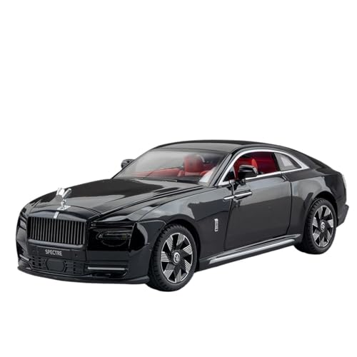 RYUEXING for 1/24 Glänzende Simulation Legierung Auto Modell Spielzeug Sammlung Ornamente(Black) von RYUEXING