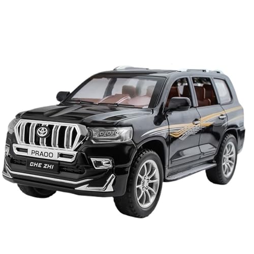 RYUEXING for 1/24 Overlord Offroad-Simulation Legierung Sound Und Licht Stoßdämpfer Spielzeug Geschenk Sammlung Ornamente(Black) von RYUEXING