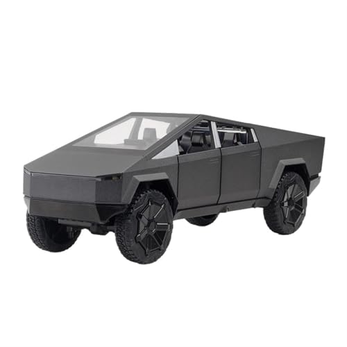 RYUEXING for 1/24 Pickup C2405 Legierung Simulation Auto Spielzeug Modell Offene Tür Sound Und Licht Lenkung Schock Absorption Auto Sammlung Ornamente(Gray) von RYUEXING