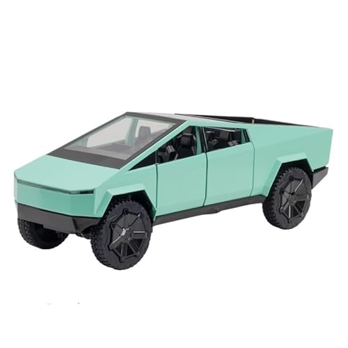 RYUEXING for 1/24 Pickup C2405 Legierung Simulation Auto Spielzeug Modell Offene Tür Sound Und Licht Lenkung Schock Absorption Auto Sammlung Ornamente(Green) von RYUEXING