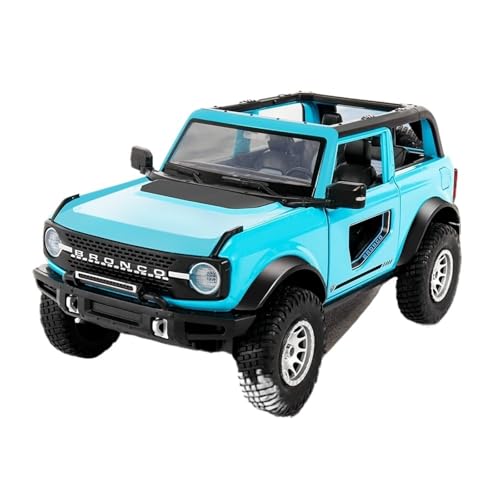 RYUEXING for 1/24 Puma Cabrio-Buggy-Simulationslegierungsautomodell Mit Ton Und Licht Multifunktionale Interaktive Kinderspielzeug-Kollektion Ornamente(Blue) von RYUEXING