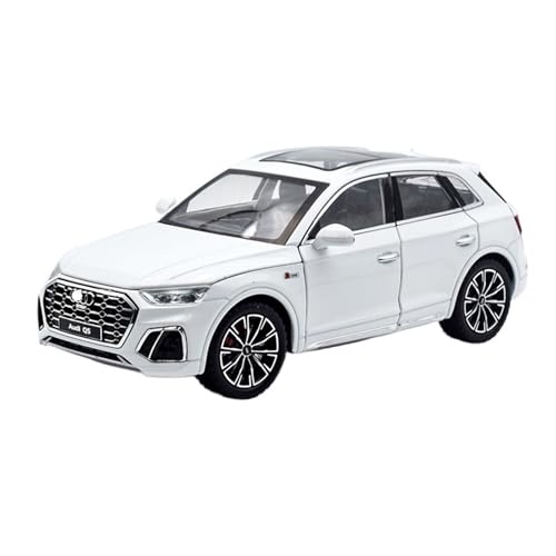 RYUEXING for 1/24 Q5 Simulierte Legierung Auto Modell Spielzeug Sammlung Ornamente(White) von RYUEXING