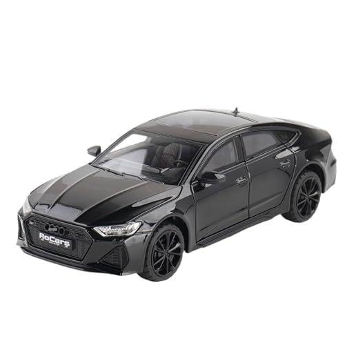 RYUEXING for 1/24 RS7 Simulierte Legierung Auto Modell Spielzeug Sammlung Ornamente(Black) von RYUEXING