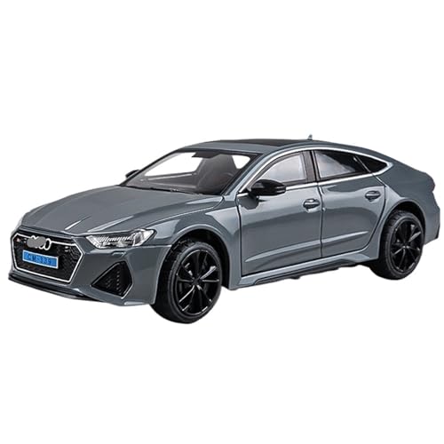 RYUEXING for 1/24 Schwarz Rs7 Simulierte Legierung Auto Modell Sammlung Ornamente(Gray) von RYUEXING