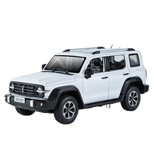 RYUEXING for 1/24 Tank 300 Explorer Off-Road-Simulation Legierung Auto Modell Mit Sound Und Licht Multi-Funktion Interaktive Kinder Spielzeug Sammlung Ornamente(White) von RYUEXING