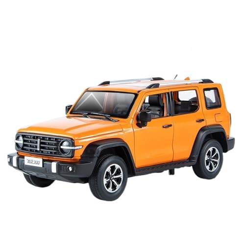 RYUEXING for 1/24 Tank 300 Explorer Off-Road Simulation Legierung Druckguss Technologie Auto Modell Kinder Spielzeug Sammlung Ornamente(Orange) von RYUEXING