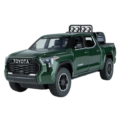 RYUEXING for 1/24 Tanto Legierung Off-Road Auto Simulation Auto Spielzeug Modell Offene Tür Sound Und Licht Lenkung Stoßdämpfung Auto Sammlung Ornamente(Green) von RYUEXING