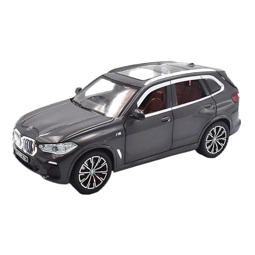 RYUEXING for 1/24 X5 Offroad-Simulation Legierung Auto Modell Ornament Spielzeug(Gray) von RYUEXING