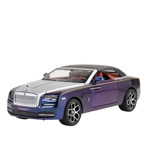 RYUEXING for 1/24 Yaoying Simulierte Legierung Auto Modell Spielzeug Sammlung Ornamente(Purple) von RYUEXING