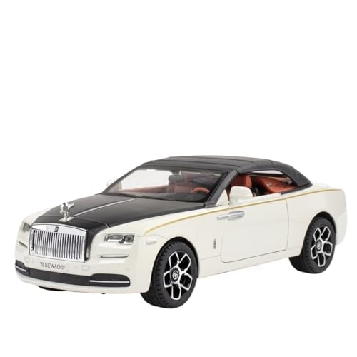 RYUEXING for 1/24 Yaoying Simulierte Legierung Auto Modell Spielzeug Sammlung Ornamente(White) von RYUEXING