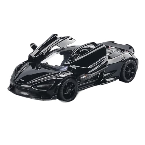 RYUEXING for 1/32 765LT Simulation Legierung Auto Modell Mit Sound Und Licht Multifunktionale Interaktive Kinder Spielzeug Sammlung Ornamente(Black) von RYUEXING