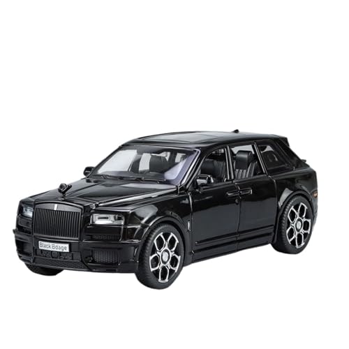 RYUEXING for 1/32 Cullinan BB Version Simulation Legierung Auto Modell Mit Sound Und Licht Multi-Funktion Interaktive Kinder Spielzeug Sammlung Ornamente(Black) von RYUEXING