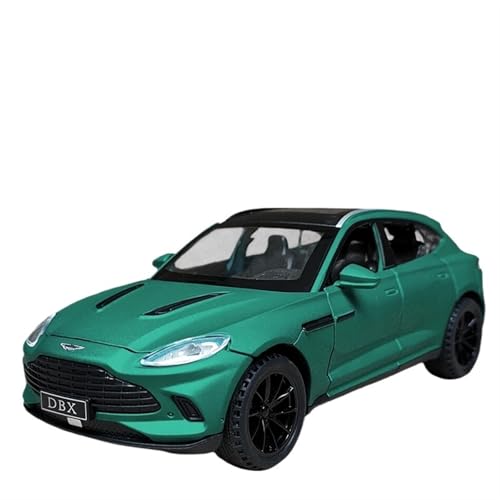 RYUEXING for 1/32 DBX Auto Modell SUV Simulation Legierung Tür Öffnung Sound Und Licht Lenkung Junge Spielzeug Auto Sammlung Ornamente(Green) von RYUEXING