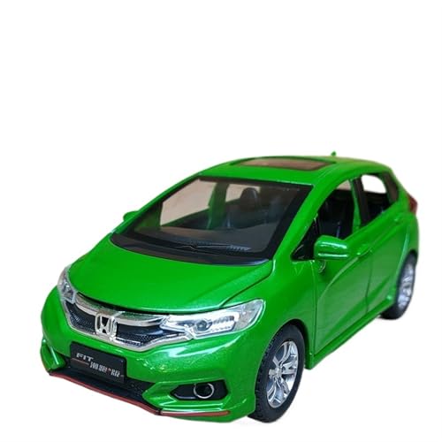 RYUEXING for 1/32 Fit Sechs-türige Auto Modell Gk5 Simulation Legierung Tür Öffnung Sound Und Licht Lenkung Junge Spielzeug Auto Sammlung Ornamente(Green) von RYUEXING